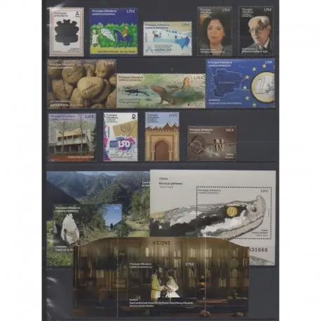 Andorre espagnol - Année complète - 2024 - No 540/554 Pas Cher