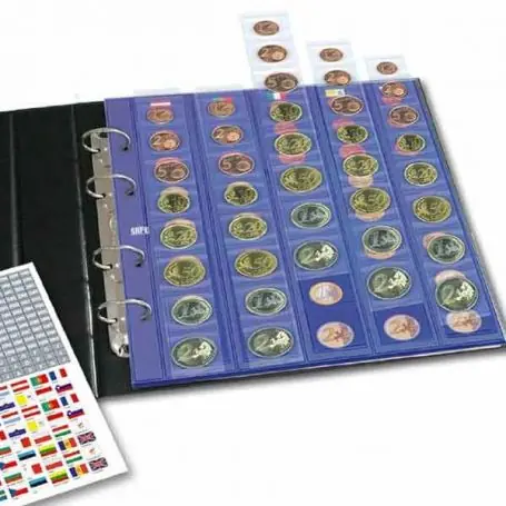 Meilleur Prix Numismate Feuilles supplémentaires pour séries Euros