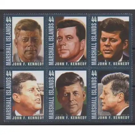 Marshall - 2010 - No 2579/2584 - Célébrités Édition Limitée