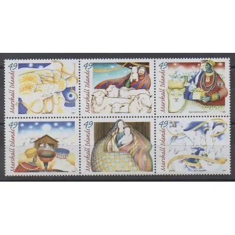 Marshall - 2014 - No 3304/3309 - Noël Livraison Mondiale