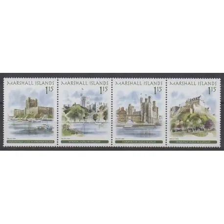 Marshall - 2014 - No 3215/3218 - Châteaux Quantité Limitée