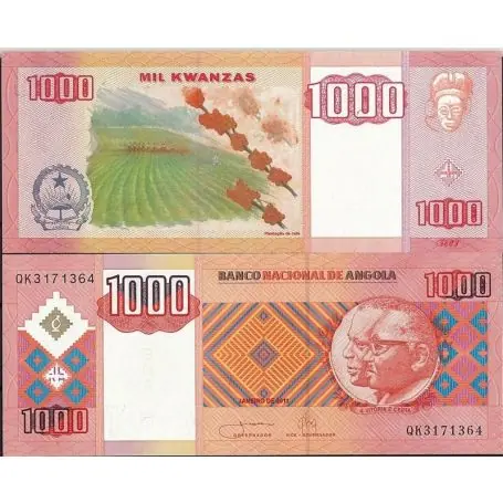 Prix Cassé Billets de banque Angola Pk N° 150 - 150 Kwanzas