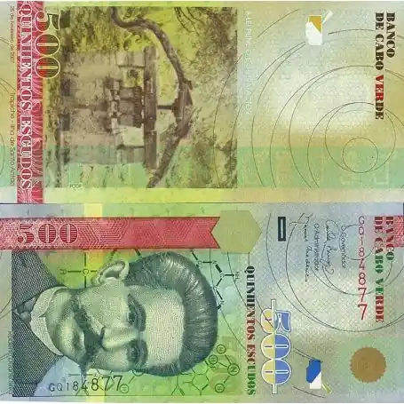 Nouveauté Billets de banque Cap Vert Pk N° 69 - 500 Escudos