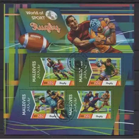 Nouveauté Maldives - 2015 - No 4773/4776 - Sports divers - Oblitérés