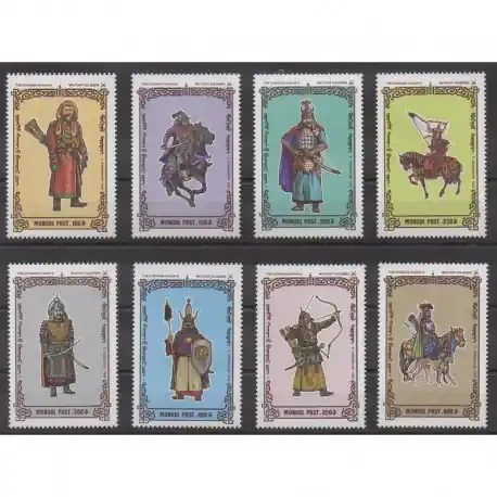 Mongolie - 1997 - No 2106/2113 - Histoire militaire Gros Lot