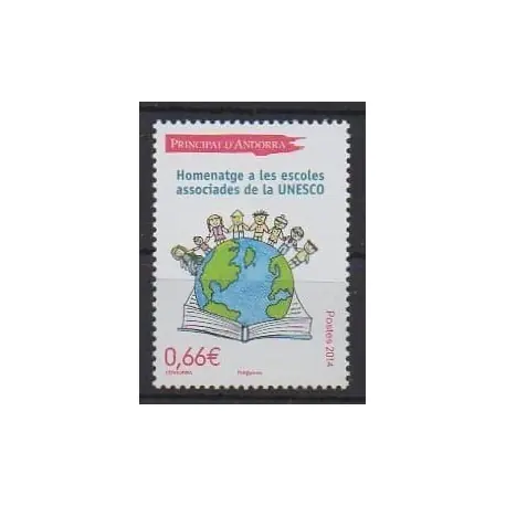 Andorre - 2014 - No 749 - Enfance Fait Main