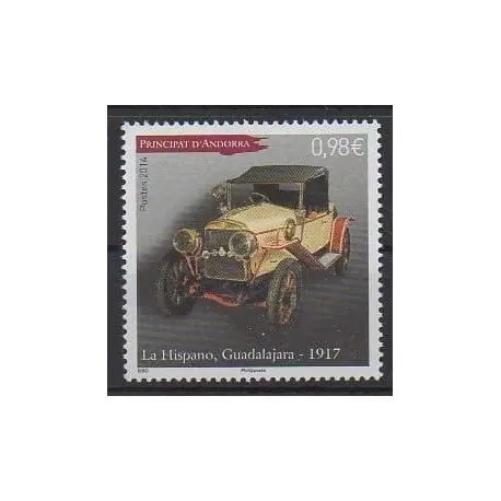 Andorre - 2014 - No 750 - Voitures Offre Du Jour