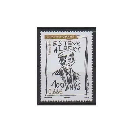 Andorre - 2014 - No 761 - Littérature Achat Immédiat
