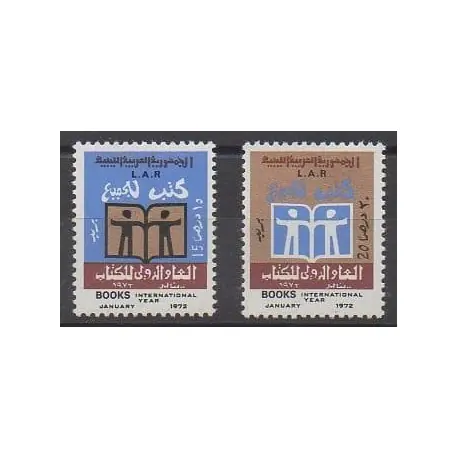 Libye - 1972 - No 417/418 - Littérature Premium