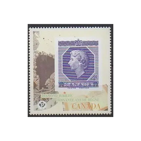 Canada - 2012 - No 2658 - Timbres sur timbres Réduction