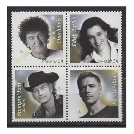 Canada - 2009 - No 2436/2439 - Musique Livraison Gratuite