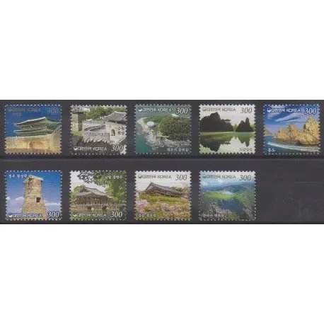 Quantité Limitée Corée du Sud - 2014 - No 2770/2778 - Sites