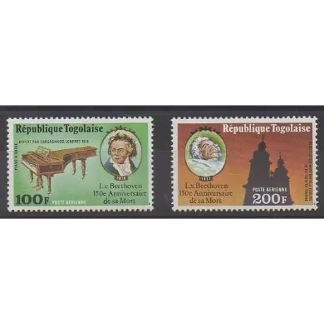 Togo - 1977 - No PA307/PA308 - Musique Commande En Gros