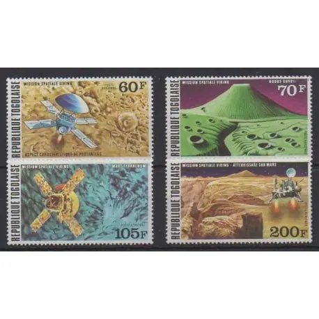 Togo - 1976 - No PA288/PA291 - Espace Prix Promo