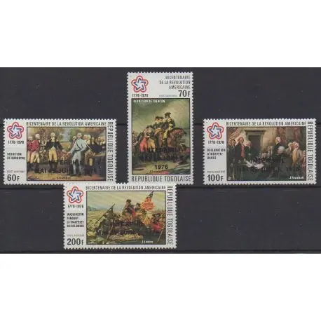 Togo - 1976 - No PA283/PA286 - Histoire - Philatélie Seulement Aujourd’hui