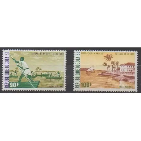 Togo - 1974 - No PA222/PA223 - Tourisme Top Qualité