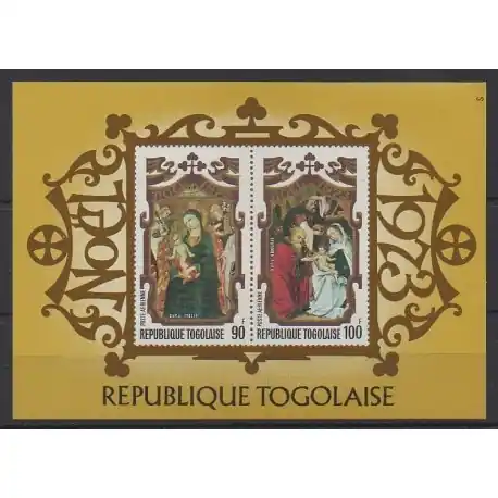 Togo - 1973 - No BF73 - Noël - Peinture Must-Have