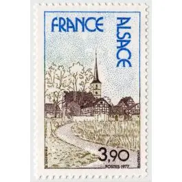 Fait Main Timbre de collection France - 1921