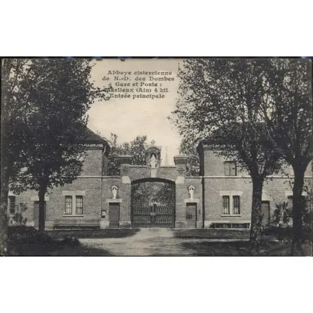 Carte postale 01 - Abbaye cistercienne de N-D des Dombes Original