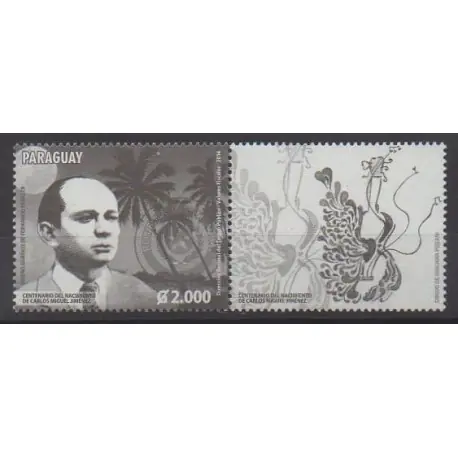 Vente Directe Paraguay - 2014 - No 3175 - Musique - Littérature