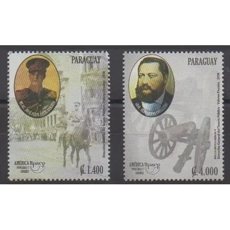 Paraguay - 2014 - No 3168/3169 - Célébrités Livraison Express