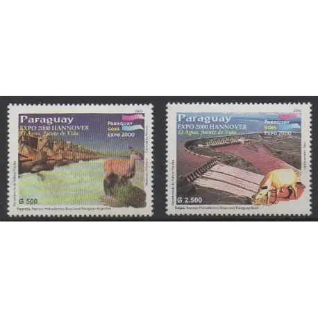 Paraguay - 2000 - No 2799/2800 - Sciences et Techniques - Philatélie Quantité Limitée