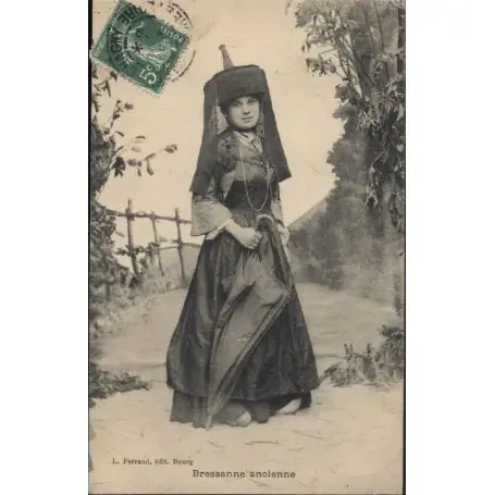 Carte postale 01 - Bressane ancienne Nouveauté