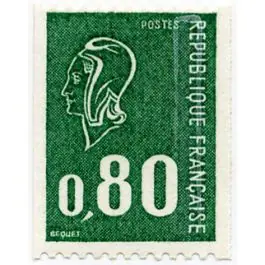 Prix Choc Timbre de collection France - 1894a Roulette Numro Rouge