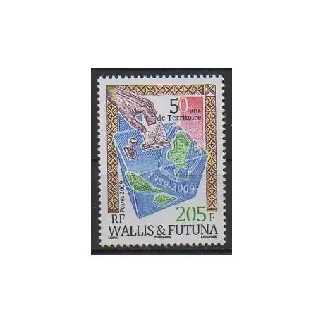 Wallis et Futuna - 2009 - No 726 - Histoire Dernier Modèle