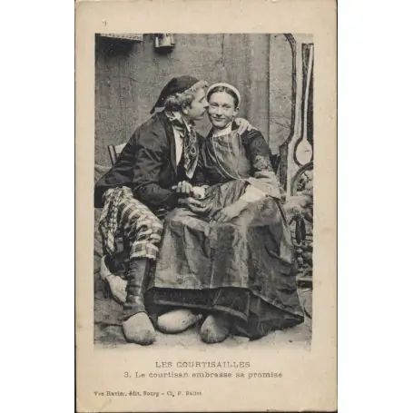 Carte postale 01 - Les courtisailles Acheter Direct