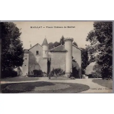 Promotion Carte postale 01 - Maillat - Vieux chateau de Maillat - Voyage - Dos divise...