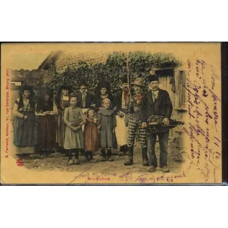 Livraison Express Carte postale 01 - Noce bressane - Animee