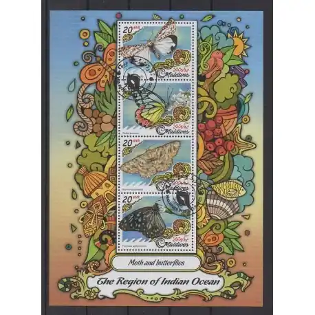 Maldives - 2017 - No 5614/5617 - Insectes - Oblitérés Achetez Aujourd’hui
