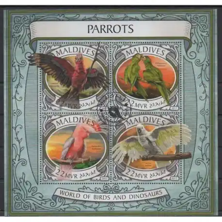 Maldives - 2017 - No 5786/5789 - Oiseaux - Oblitérés Promotion