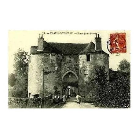 Carte postale 02 - Chateau-Thierry - La porte St- Pierre Nouveauté