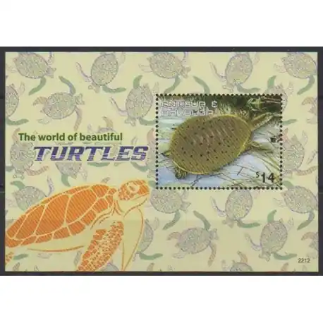 Commande En Gros Antigua et Barbuda - 2022 - No BF832 - Tortues