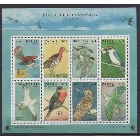 Vente Flash Palau - 1994 - No PA32/PA39 - Oiseaux - Philatélie