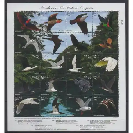 Palau - 1996 - No 965/984 - Oiseaux Prix Cassé