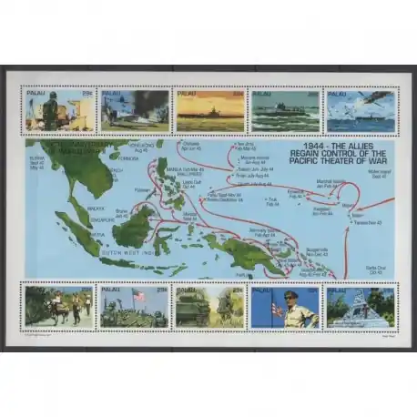 Palau - 1994 - No 626/635 - Seconde Guerre Mondiale Bon Plan