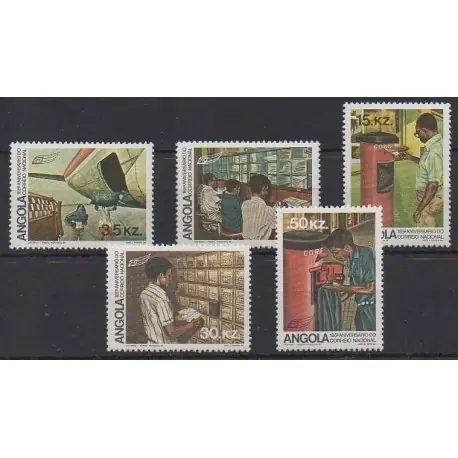 Prix Réduit Angola - 1983 - No 675/679 - Service postal
