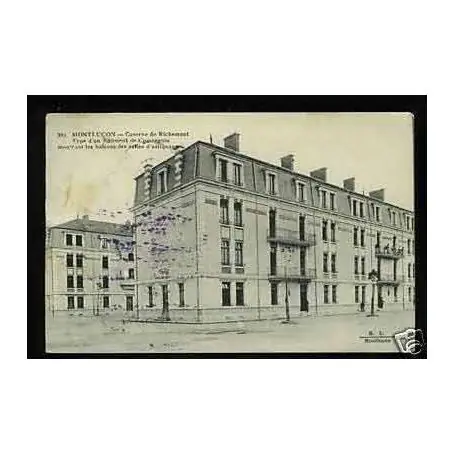 Carte postale 03 - Montlucon - Caserne de Richemont Artisanat