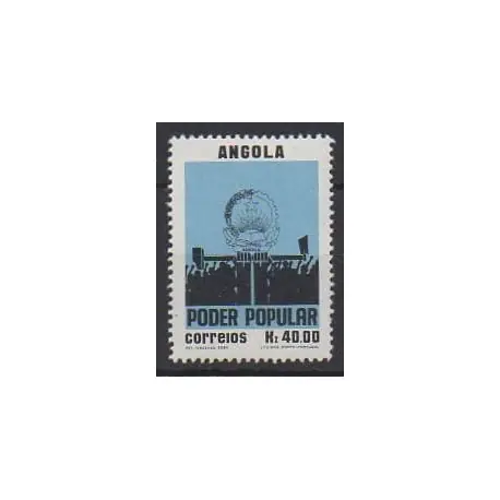 Prix Choc Angola - 1980 - No 619 - Histoire