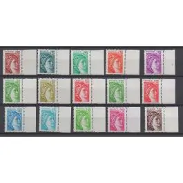 Nouvelle Collection Timbre de collection France - 1965 à 1979 Sans Phosphore