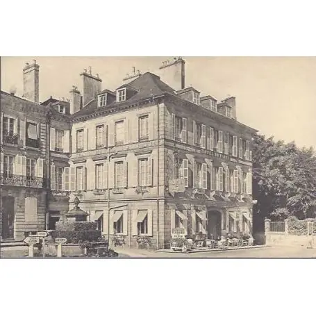 Carte postale 03 - Moulins - Hotel restaurant de Paris Satisfait Ou Remboursé