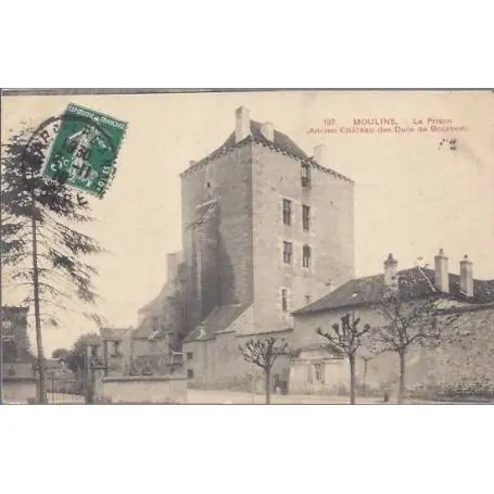 Artisanat Carte postale 03 - Moulins - La prison