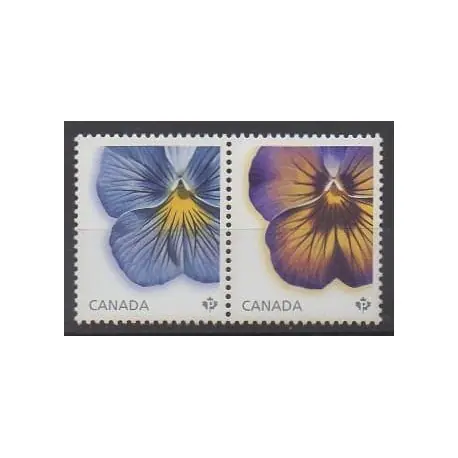 Canada - 2015 - No 3097/3098 - Fleurs Offre Du Jour