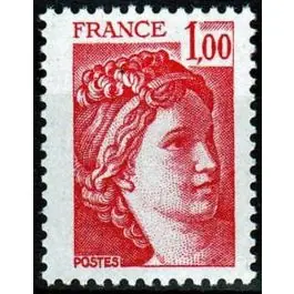 Authentique Timbre de collection France - 1972a