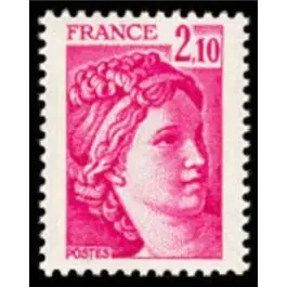 Dernier Modèle Timbre de collection France - 1978b
