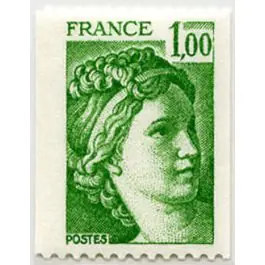 Dernier Modèle Timbre de collection France - 1981Aa Roulette Numro Rouge