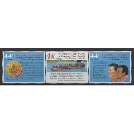 Palau - 1986 - No PA14/PA16 - Célébrités Offre Du Jour